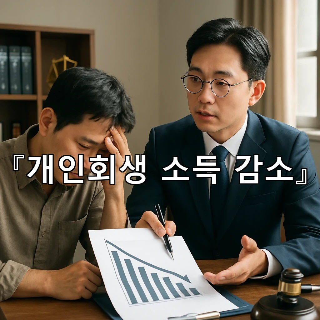 개인회생소득감소 이후 다시 짜는 생계 기준의 현실적 점검