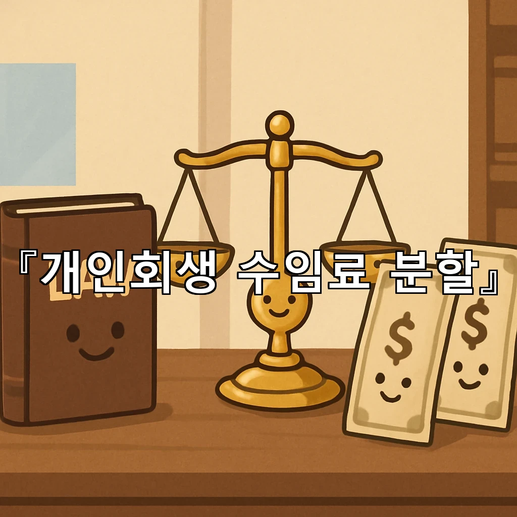 개인회생수임료분할 절차를 살피며 마음 놓는 준비와 기준 정리
