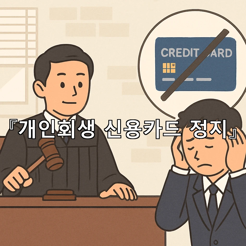 개인회생신용카드정지 이후 일상에서 먼저 챙길 생활 정리법