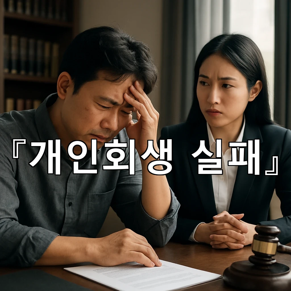 개인회생실패 뒤에 남는 생활비 점검과 다시 세우는 순서