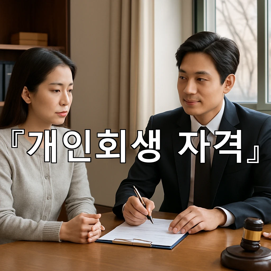 개인회생자격 스스로 점검하는 생활비와 부채 조정의 시작