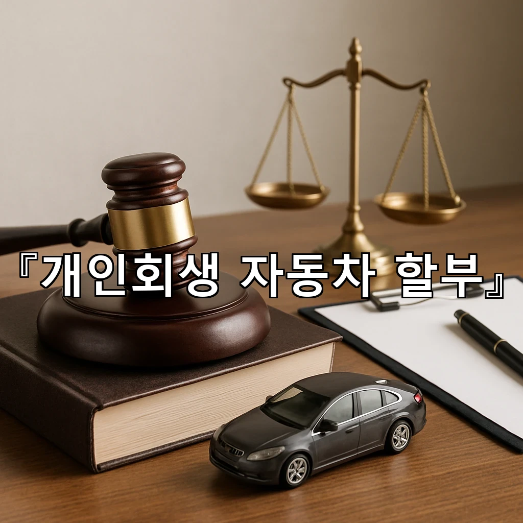 개인회생자동차할부 신청 전 확인할 흐름과 판단의 기준 정리