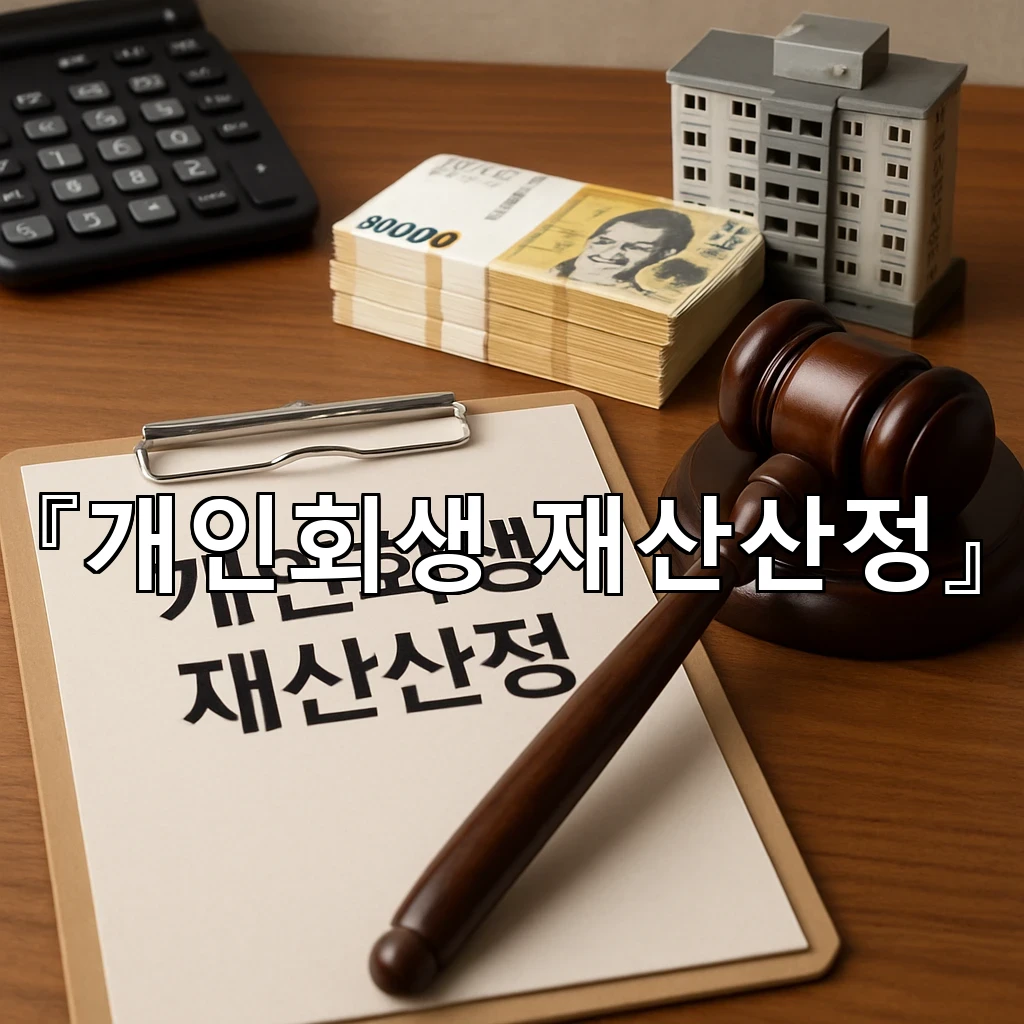 개인회생재산산정에서 생활비와 자산기준을 함께 보는 이유