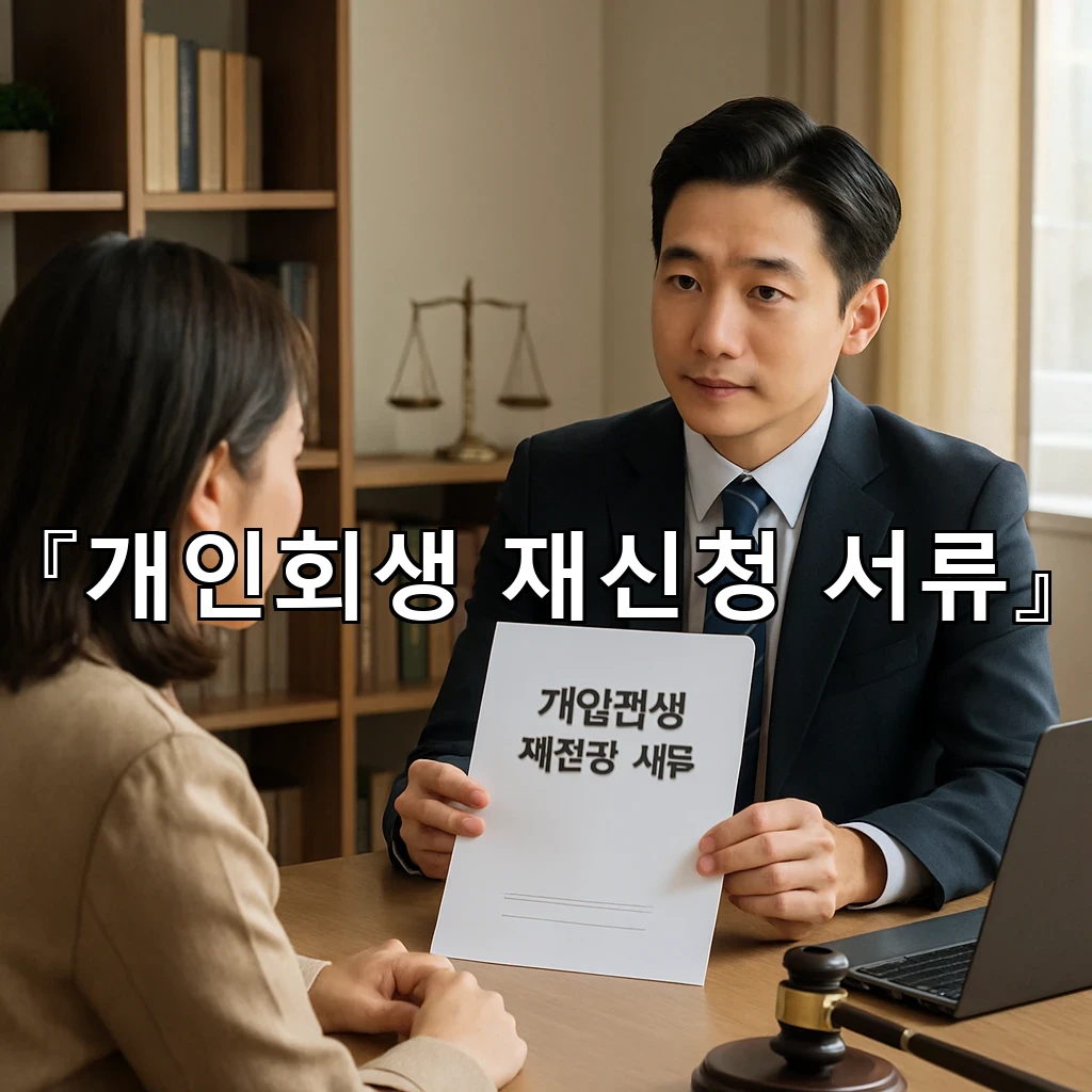 개인회생재신청서류 접수 전 서류 흐름을 한눈에 잡는 새 안내