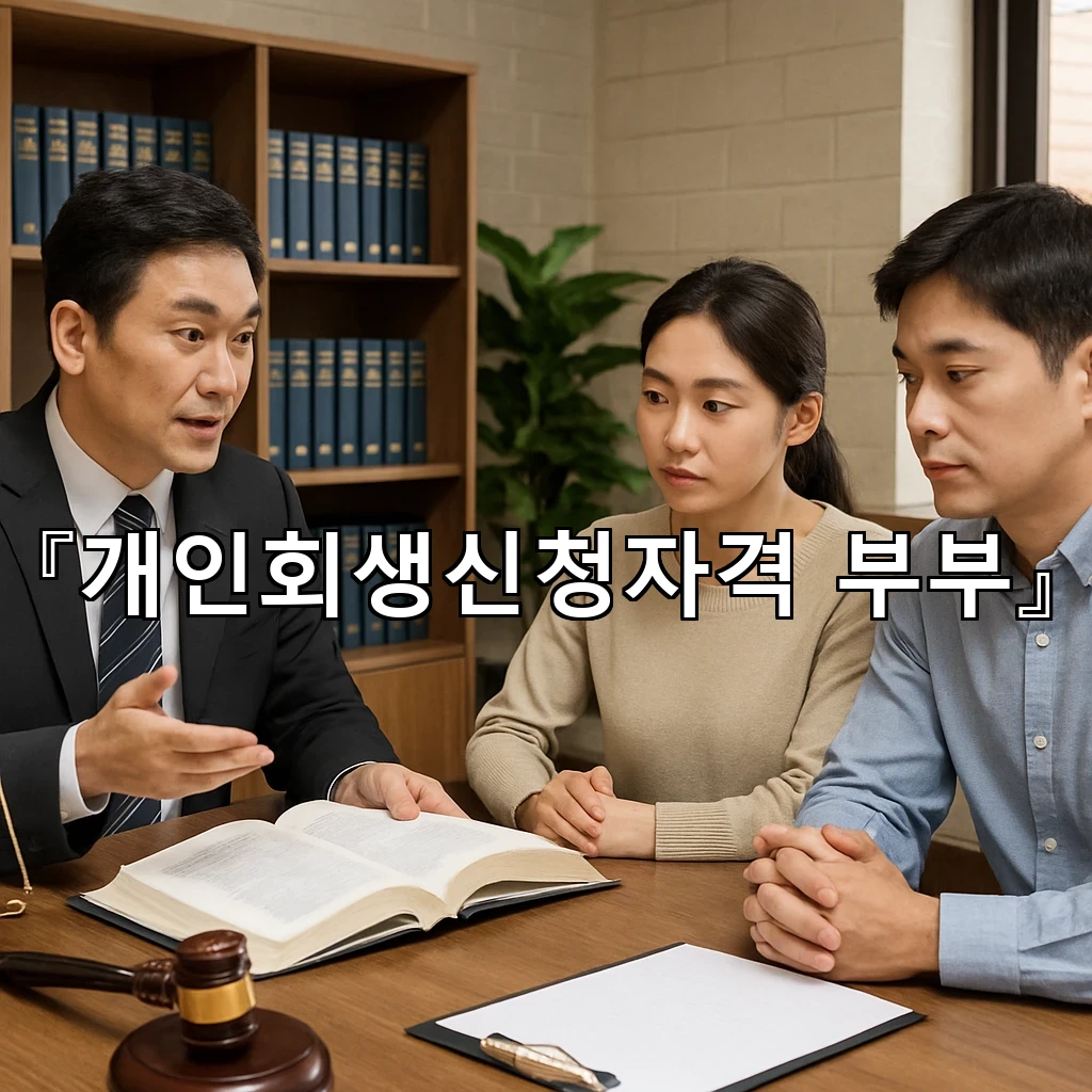 개인회생신청자격부부가정의 흐름을 다시 세우는 시작점 안내서