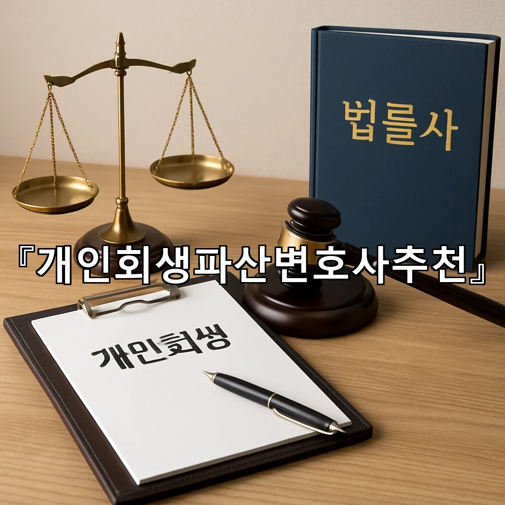 개인회생파산변호사추천 사건별 차이를 이해하면 보이는 판단 기준