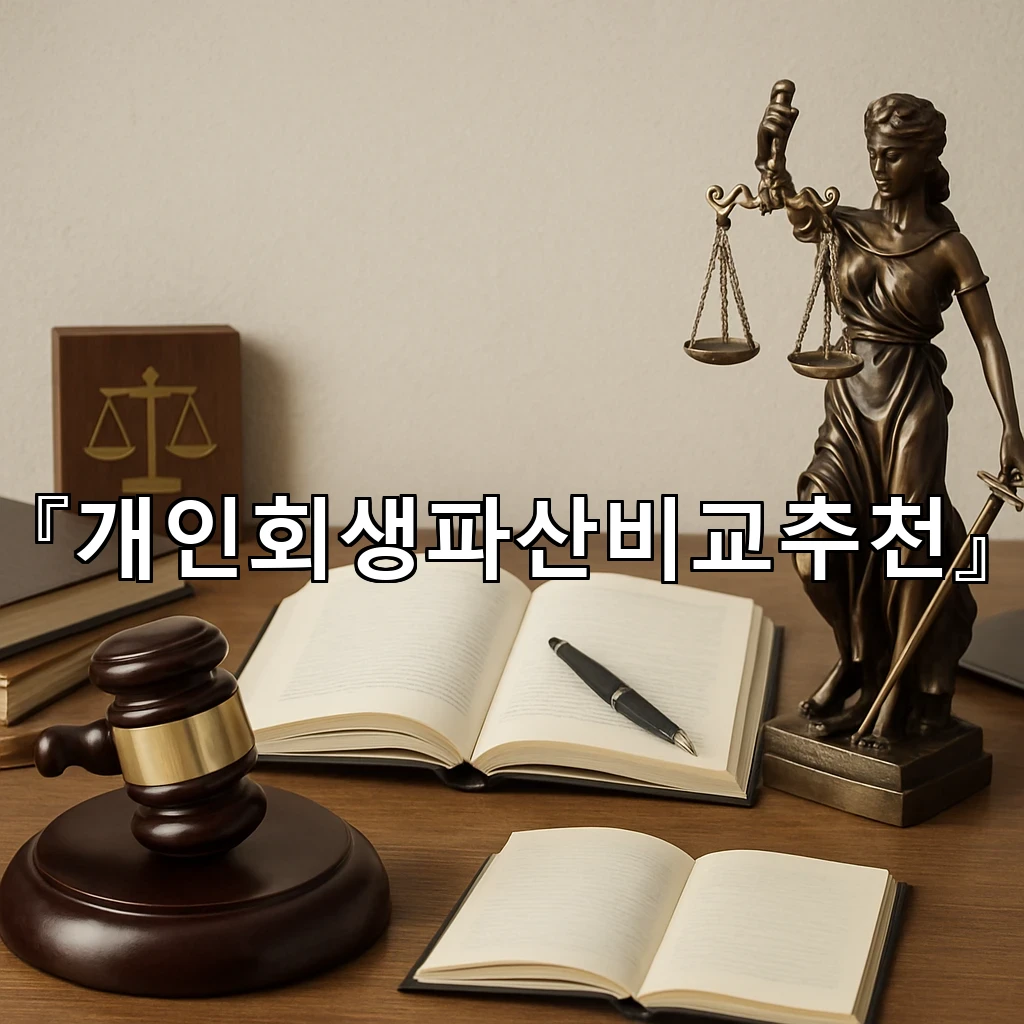 개인회생파산비교추천 진행 전 알아두면 좋은 핵심 판단의 순서