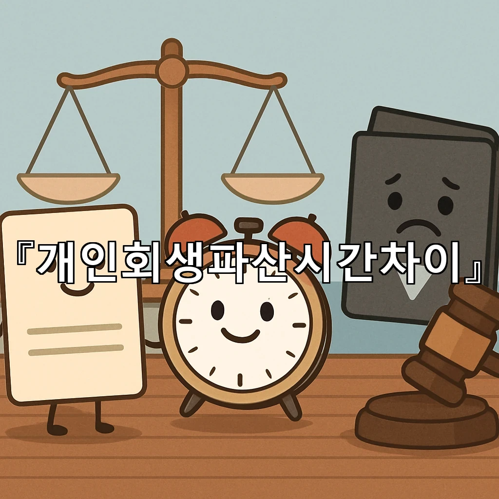 개인회생파산시간차이 신청 전 먼저 살펴볼 기준과 흐름 정리