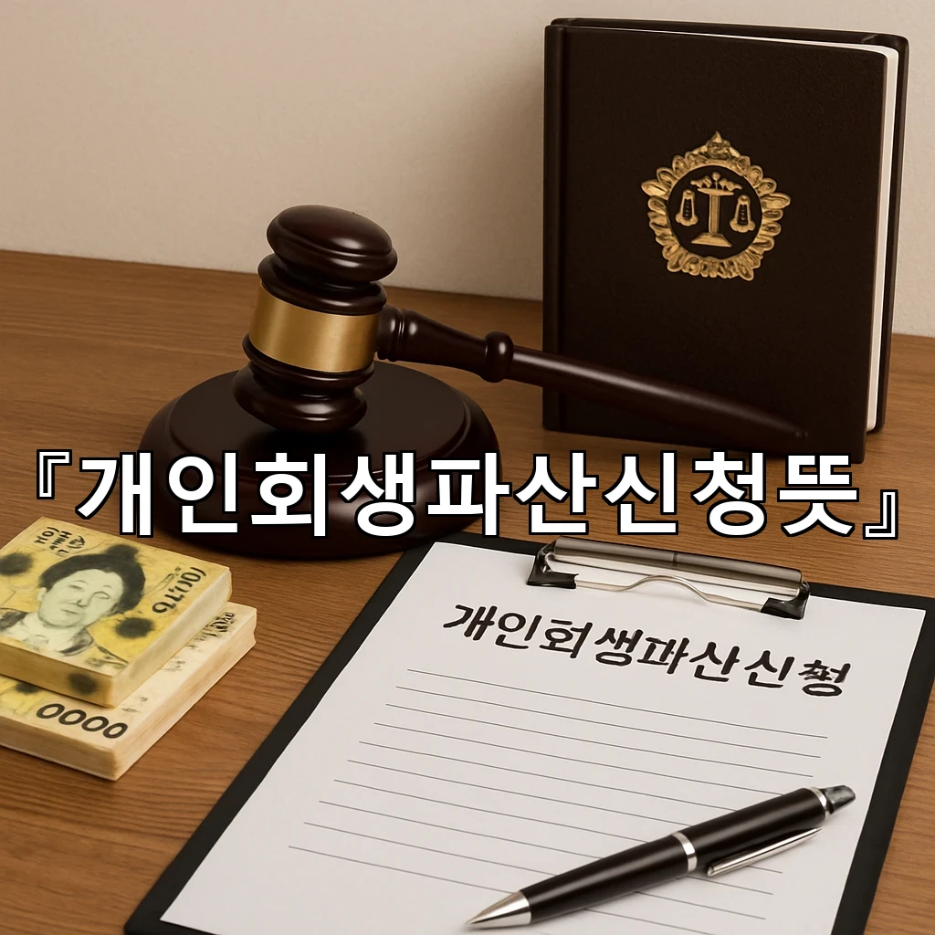 개인회생파산신청뜻 한눈에 읽는 기본 개념과 판단 기준 안내서