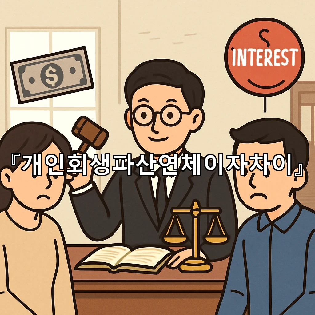 개인회생파산연체이자차이를 따질 때 먼저 보는 기준과 흐름 정리
