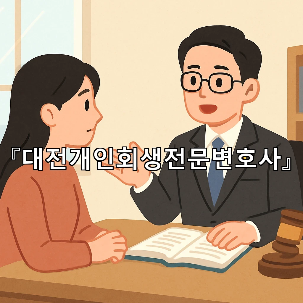 대전개인회생전문변호사 흔들린 일상을 다시 세우는 구체적 해법