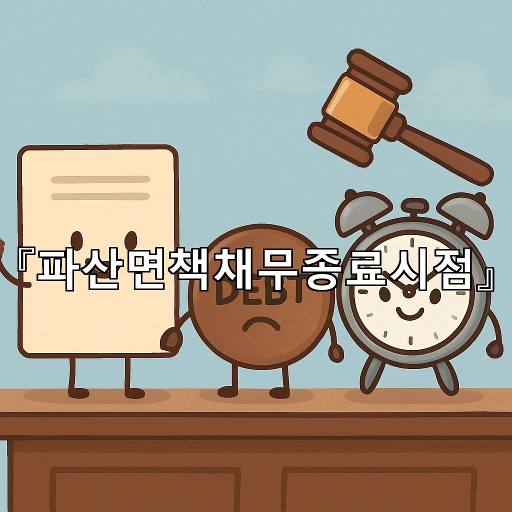파산면책채무종료시점이 남긴 흔적과 새로운 소비 습관의 시작점