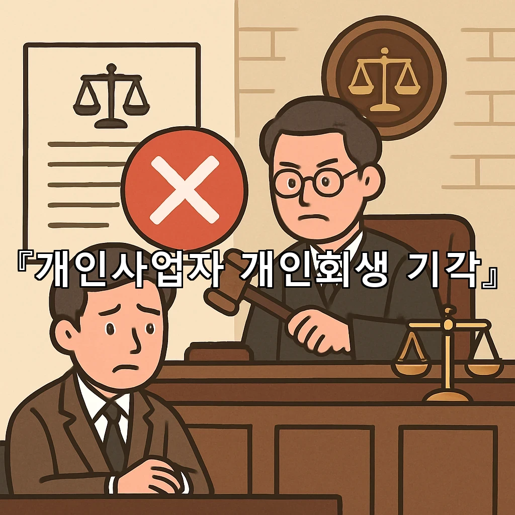 개인사업자개인회생기각 통보를 받았을 때 확인할 핵심 기록 목록