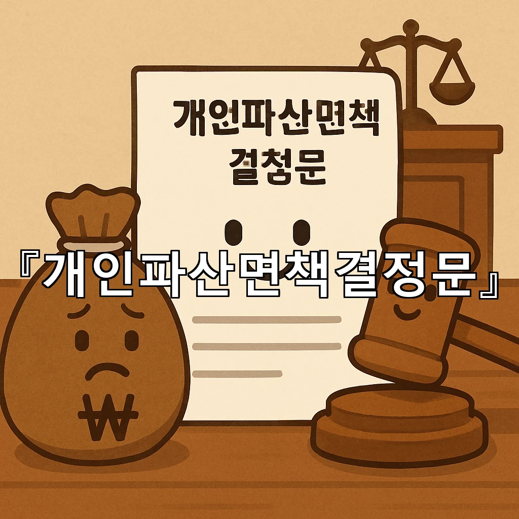개인파산면책결정문 수령 후 마음이 놓이는 순간의 정리법