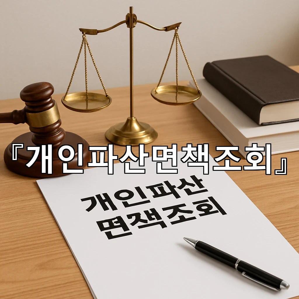개인파산면책조회 절차를 따라가며 확인할 핵심 흐름 정리