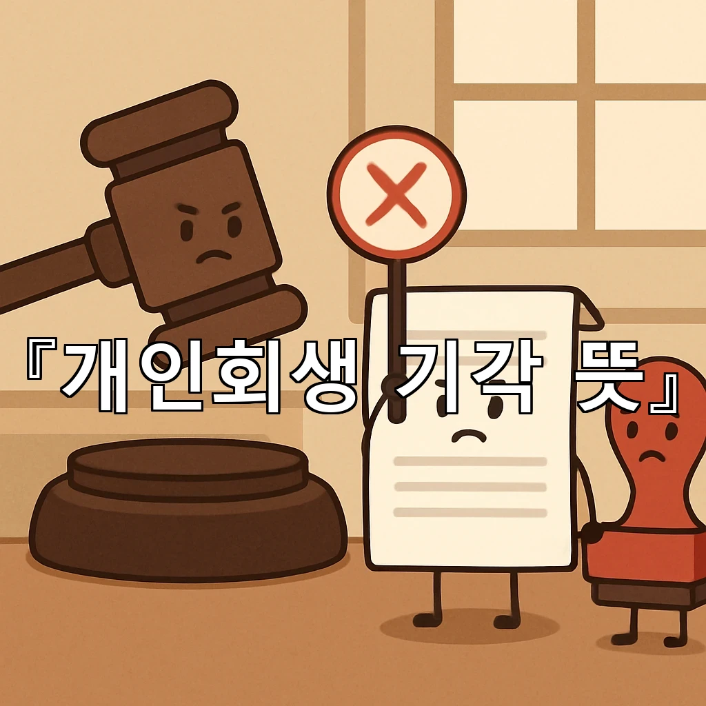 개인회생기각뜻 절차를 다시 짚어보는 생활 속 이해 가이드