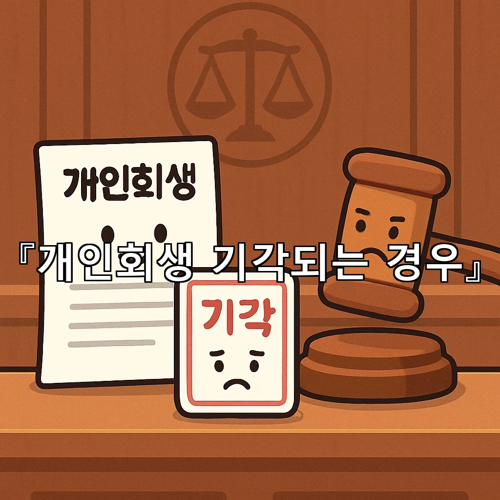 개인회생기각되는경우 상황별로 달라지는 확인 포인트와 준비 흐름
