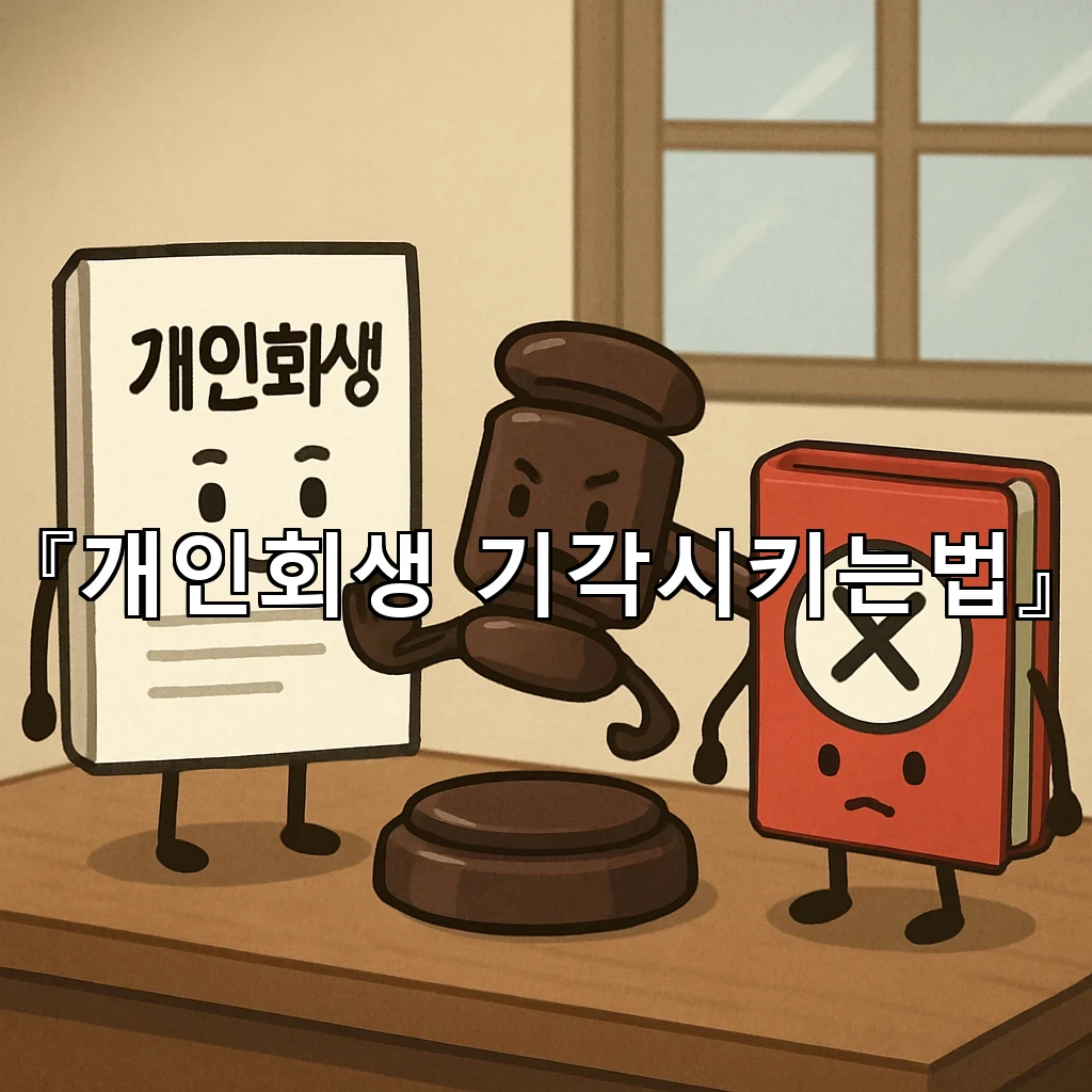 개인회생기각시키는법 서류 흐름을 다시 묶어보는 기본 점검 순서