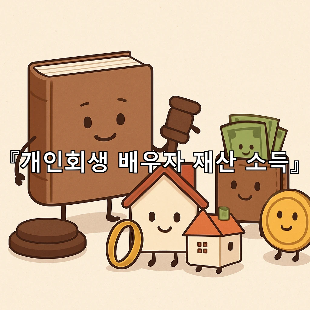 개인회생배우자재산소득 부부의 생활비 기록이 판정에 닿는 방식