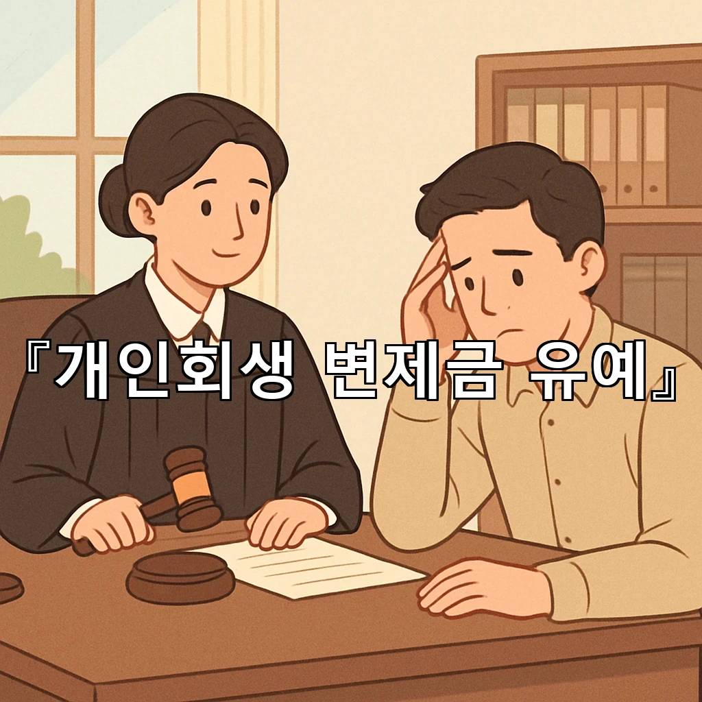 개인회생변제금유예 신청 전 확인할 기준과 준비 순서 정리