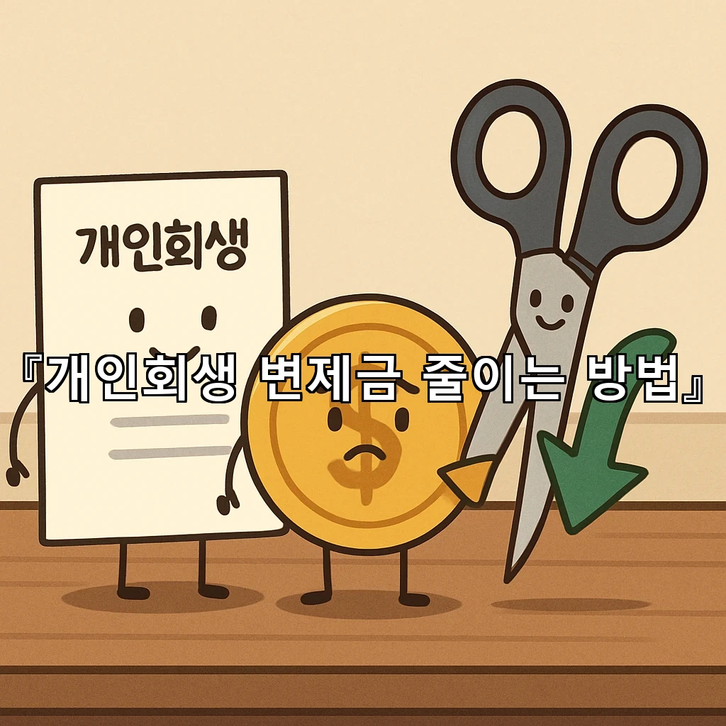 개인회생 변제금 줄이는 방법