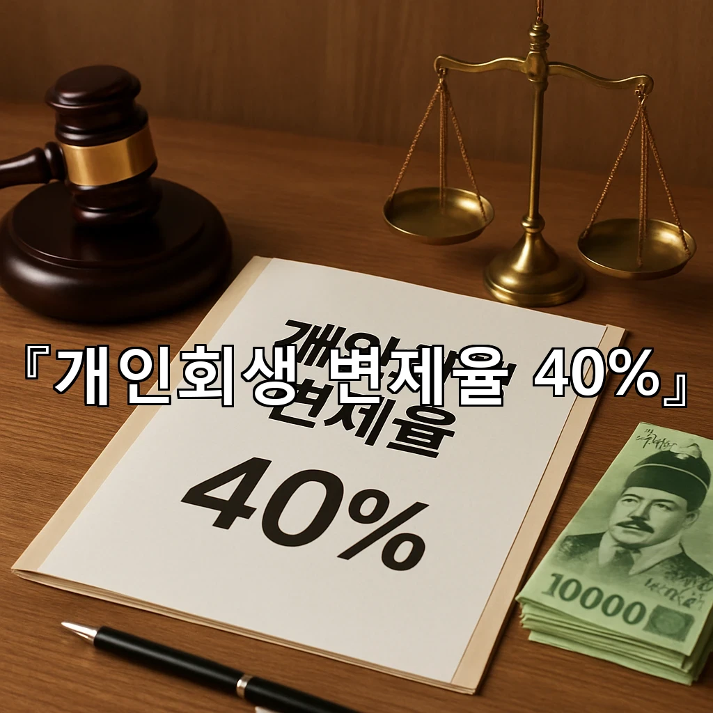 개인회생 변제율 40%