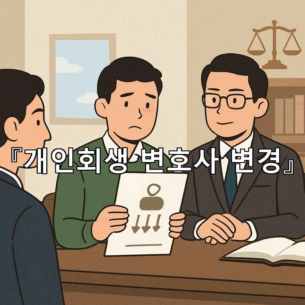 개인회생변호사변경 절차를 새로 볼 때 먼저 확인할 점들