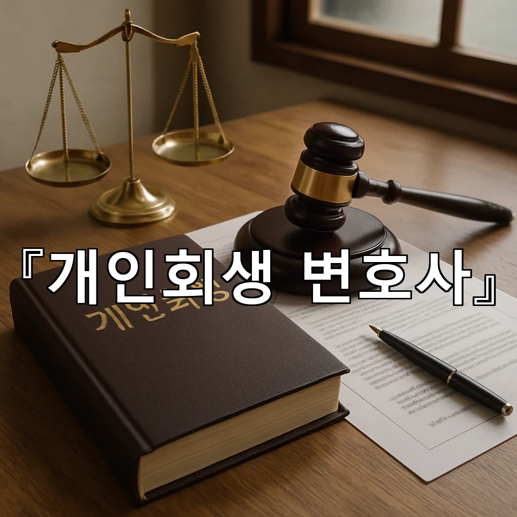 개인회생변호사 함께 보는 채무 정리의 첫걸음과 마음의 숨