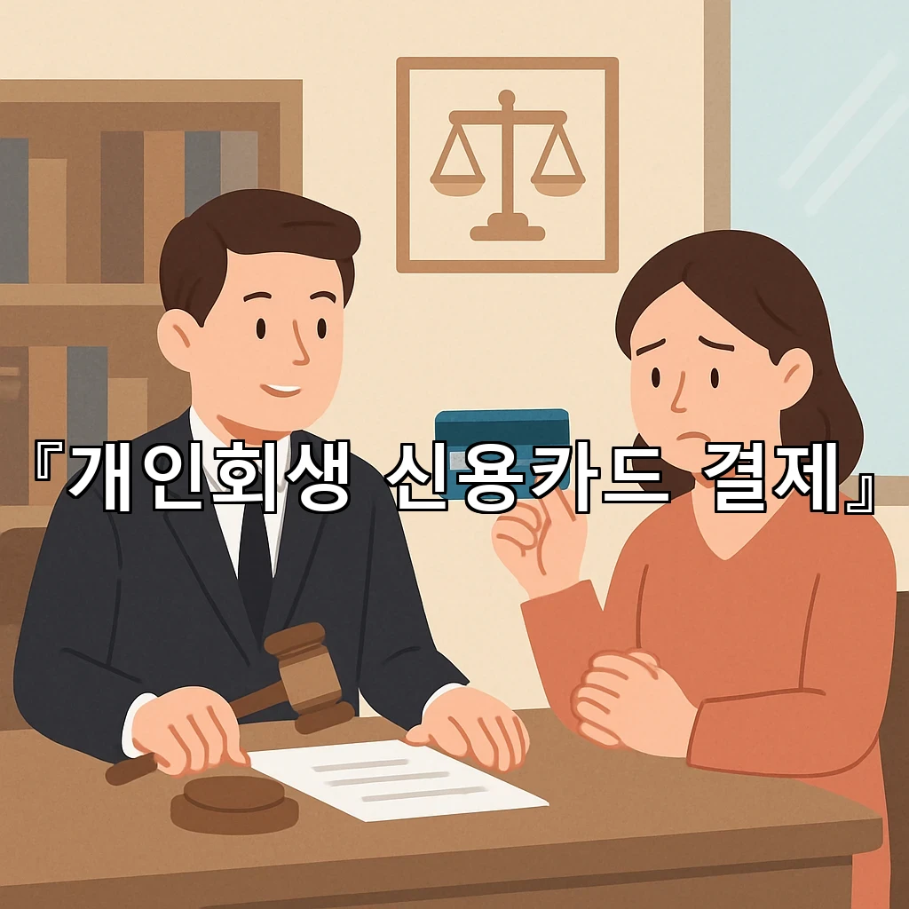 개인회생신용카드결제 절차를 이해하는 첫걸음과 생활의 균형 찾기
