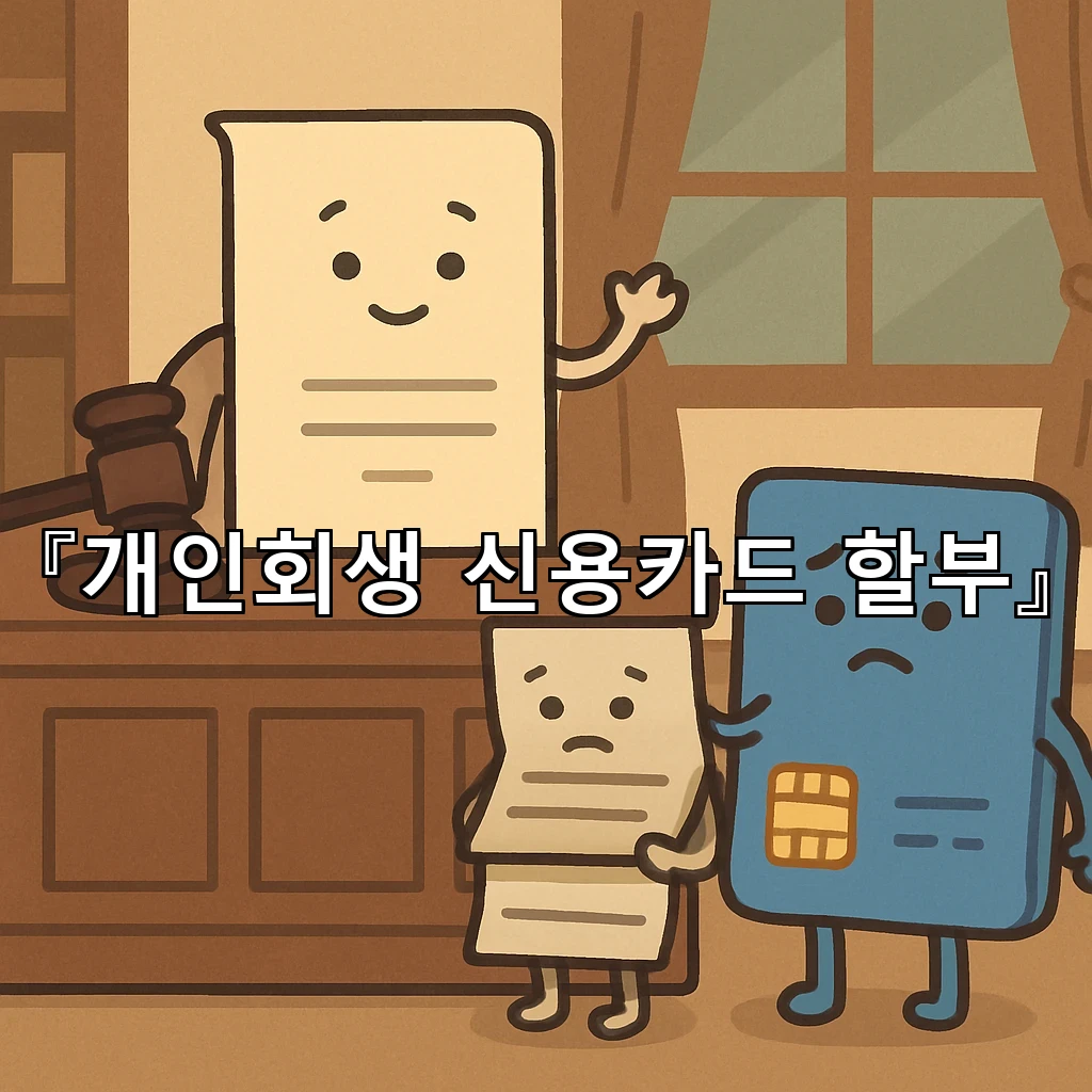 개인회생신용카드할부 선택 전 알아두면 좋은 핵심 흐름 정리