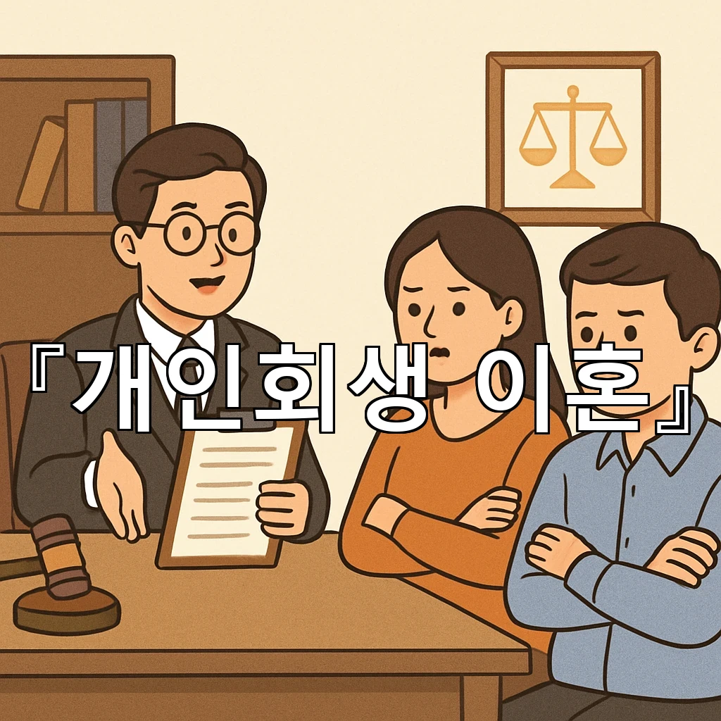 개인회생이혼 관계를 지키며 채무를 살피는 현실적 대화의 기준