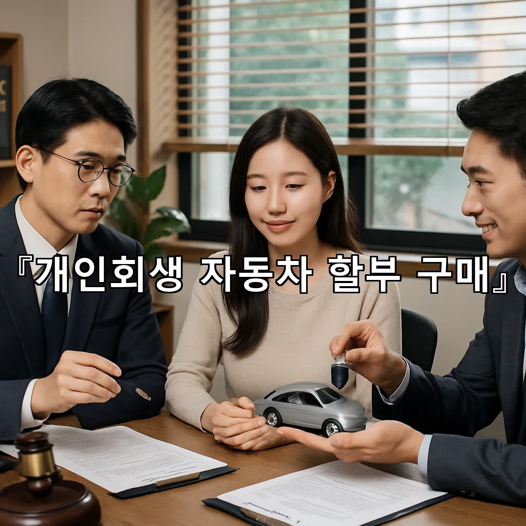 개인회생자동차할부구매 절차를 이해하고 준비하는 핵심 순서 안내