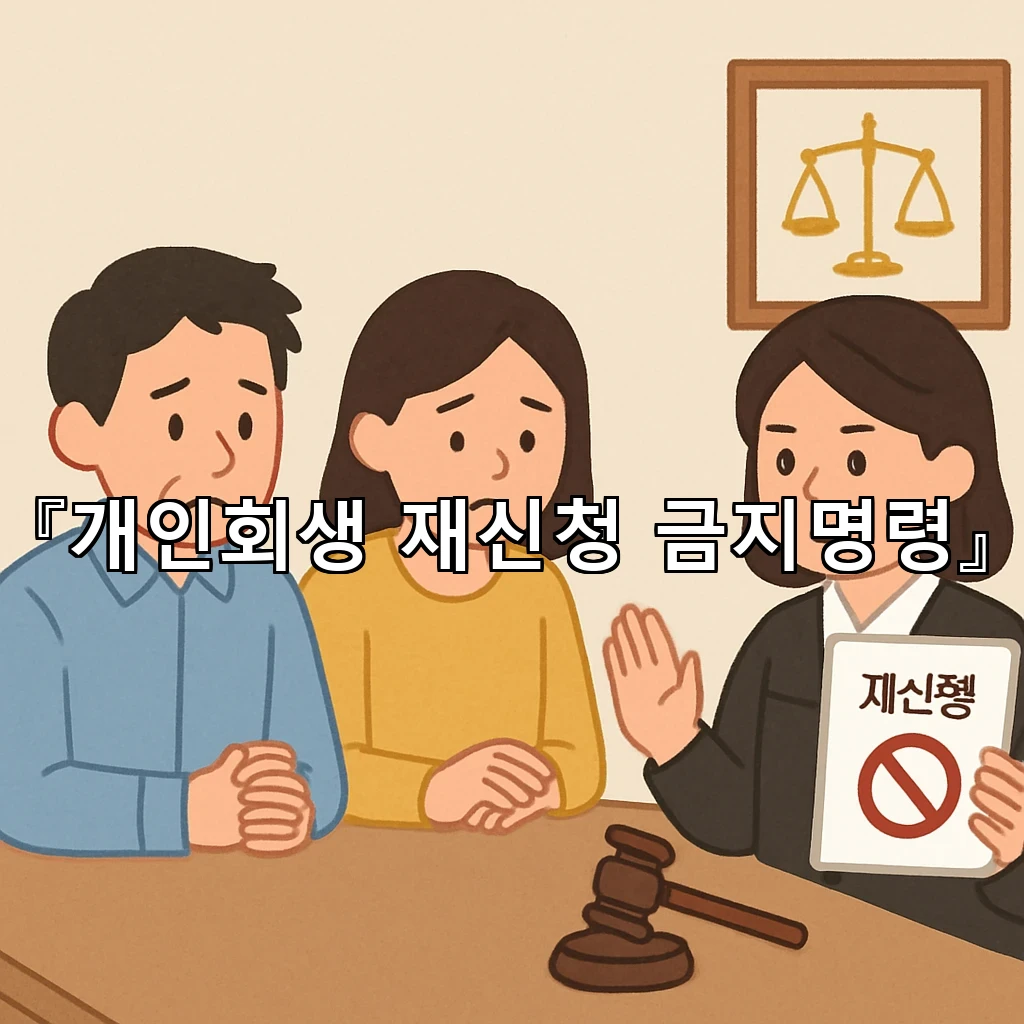 개인회생재신청금지명령 상황에서 놓치기 쉬운 서류와 대응의 순서