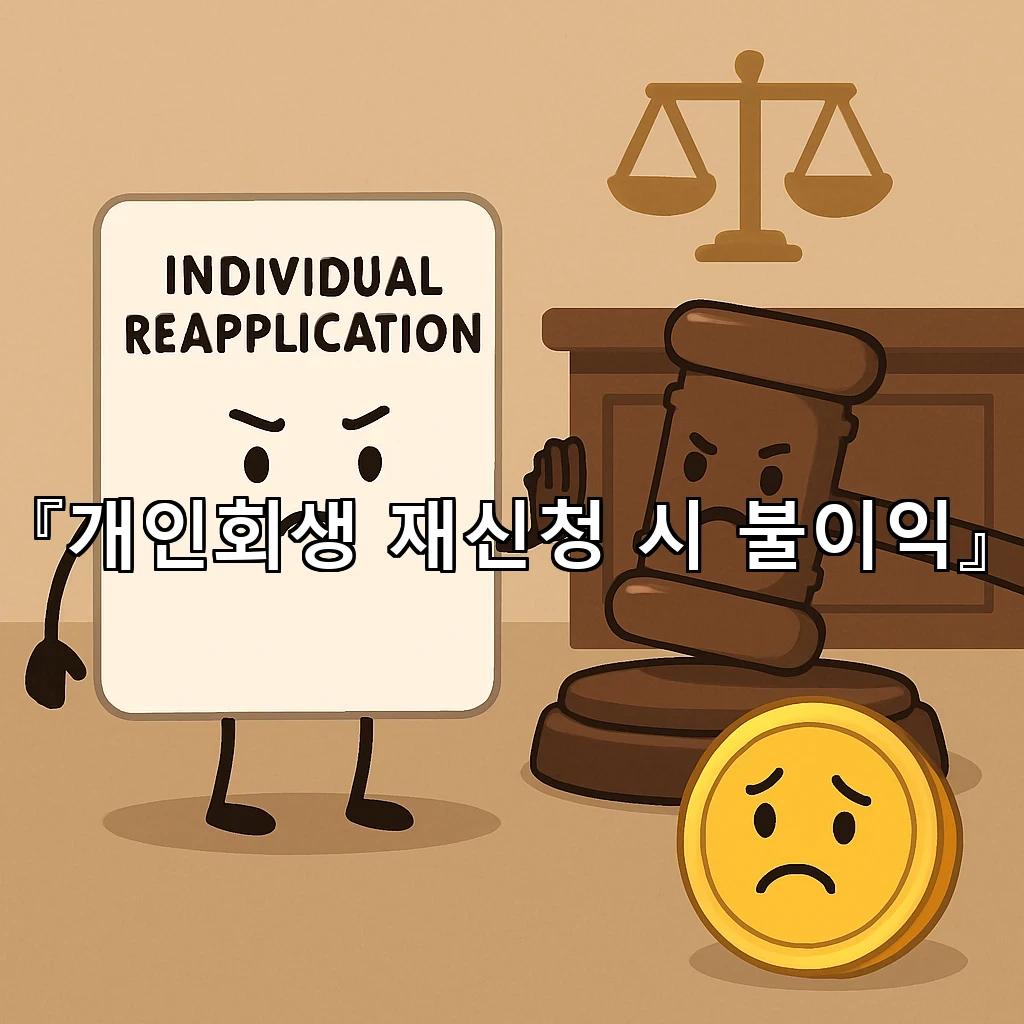 개인회생재신청시불이익 다시 짚어보는 절차별 대응 방향과 준비