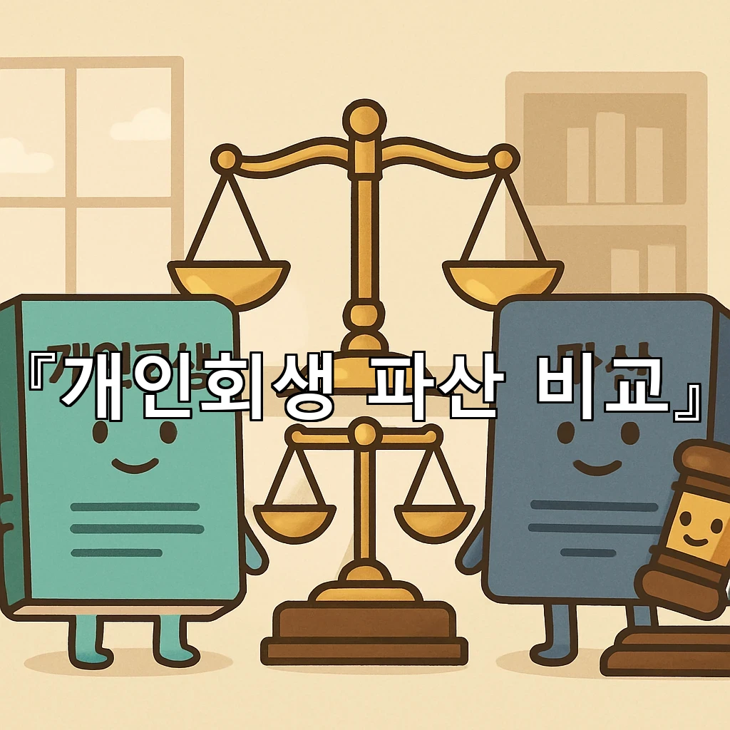 개인회생파산비교 처음 고민할 때 먼저 살펴볼 흐름 정리
