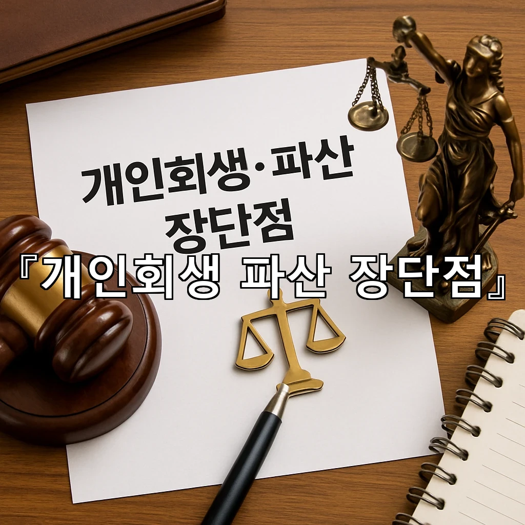 개인회생파산장단점 선택 전에 살펴볼 생활의 변화와 마음의 준비