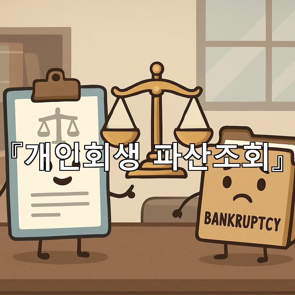 개인회생파산조회 기록이 엇갈릴 때 먼저 살펴볼 흐름과 기준들