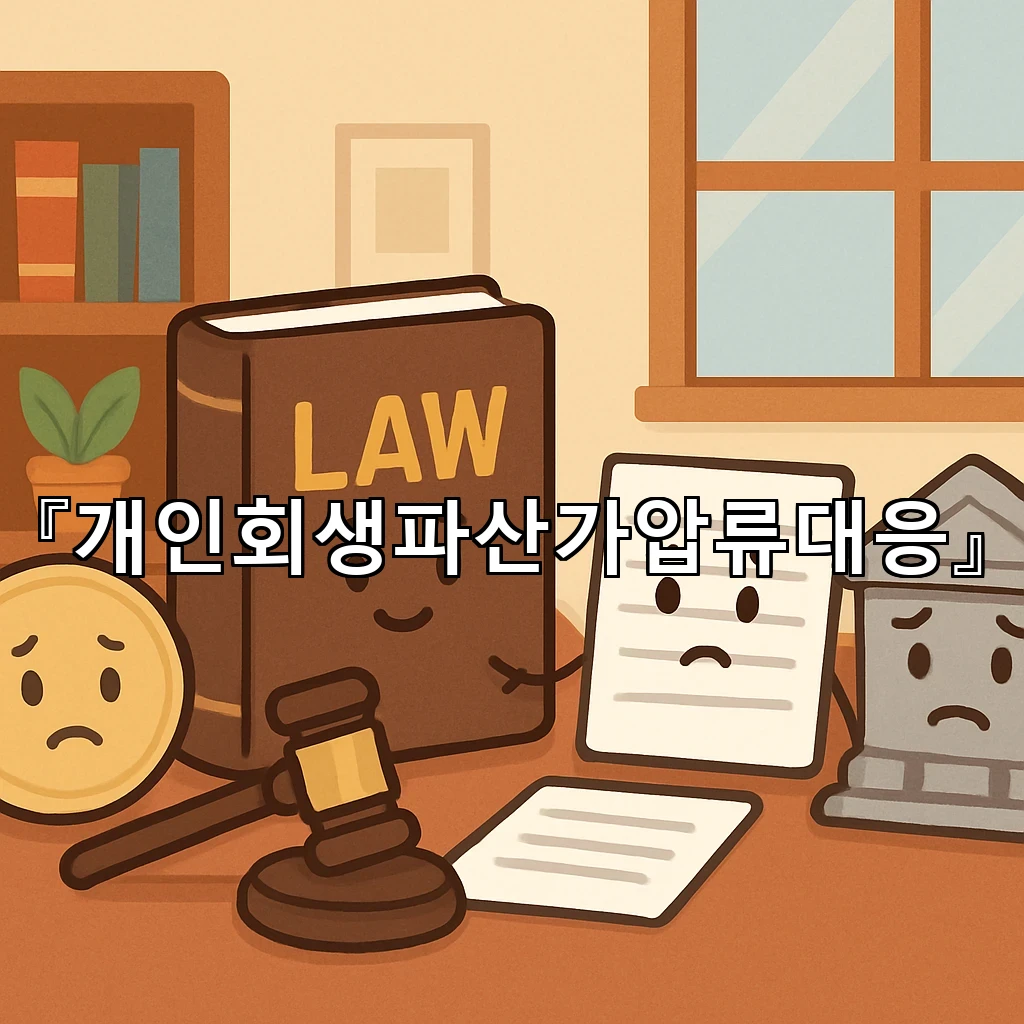 개인회생파산가압류대응 절차를 한눈에 정리하는 생활 안내서