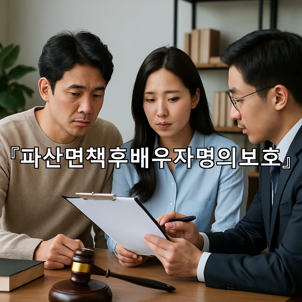 파산면책후배우자명의보호 기준을 이해하면 달라지는 판단의 방향