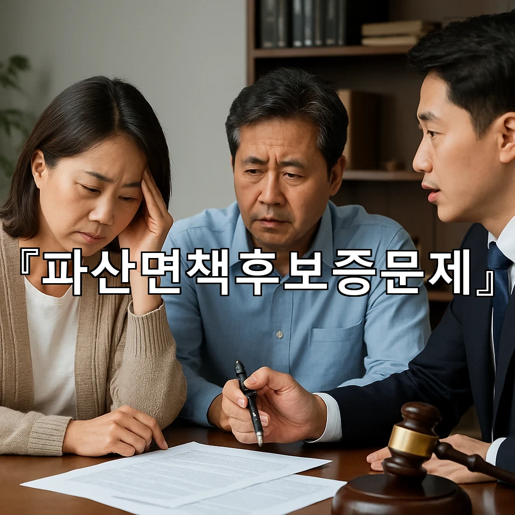 파산면책후보증문제 남은 약정과 책임 범위를 다시 살피는 방법