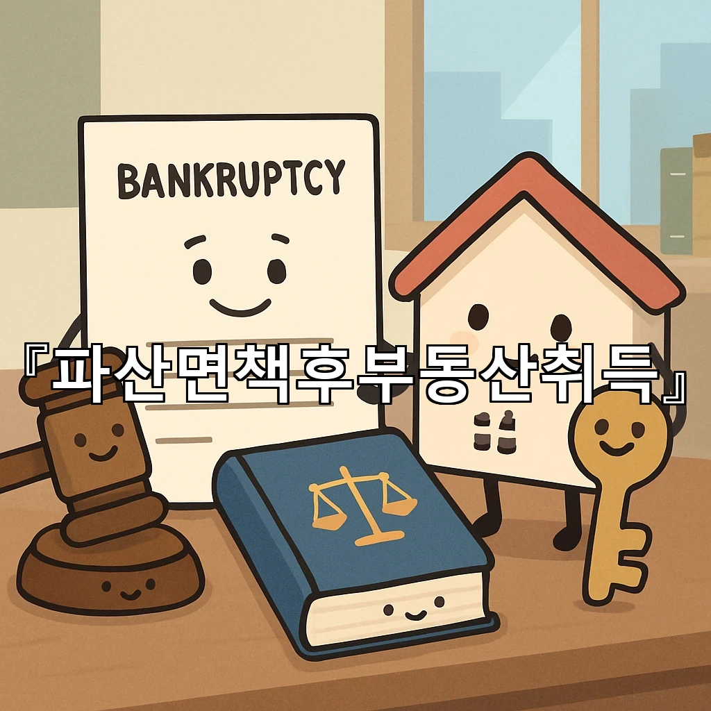 파산면책후부동산취득 새 출발을 위한 권리 정리와 확인 순서