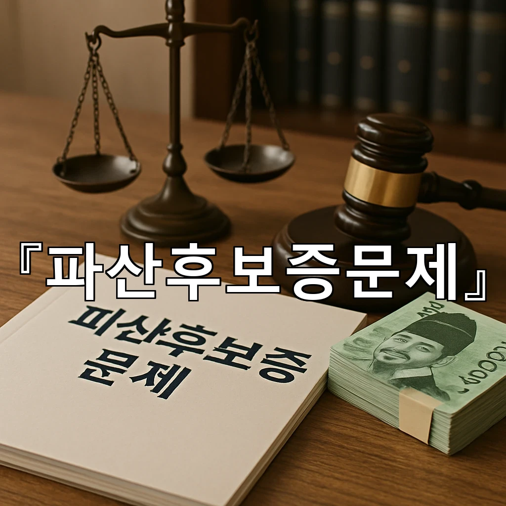 파산후보증문제 남은 책임을 차분히 살피는 첫 점검의 흐름