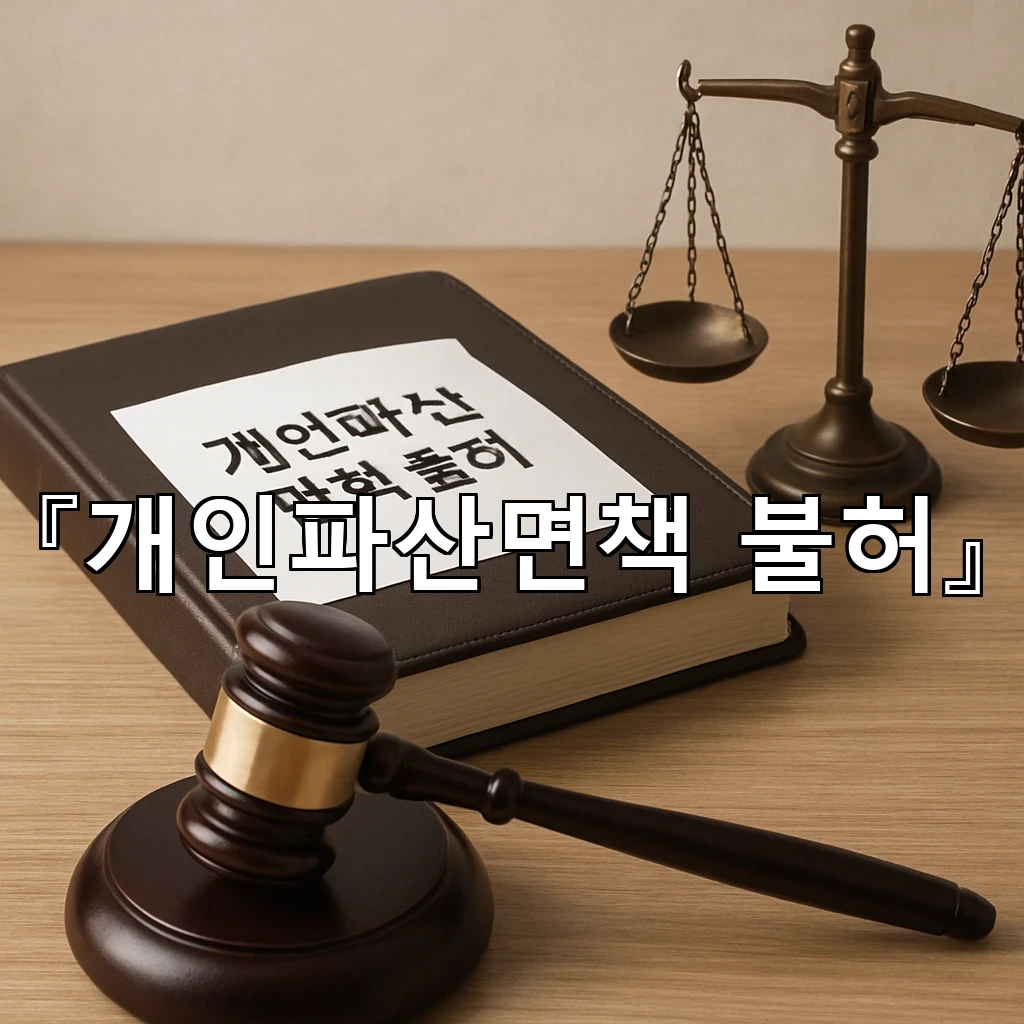 개인파산면책불허 사례로 읽는 신청 흐름과 준비의 핵심 점검표