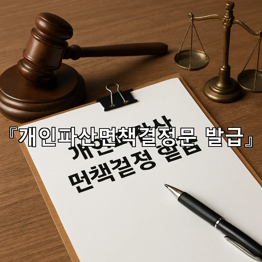 개인파산면책결정문발급 후 확인해야 할 핵심서류와 보관요령 안내