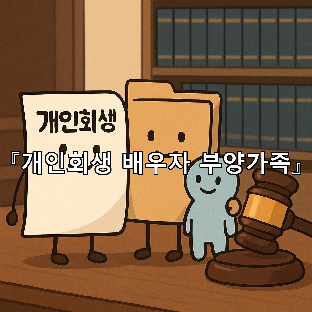 legal image 개인회생 배우자 부양가족 9814