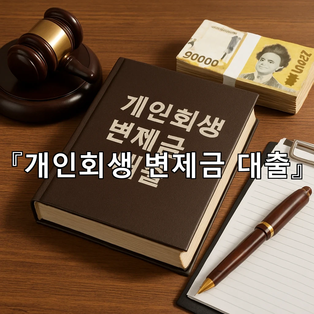 개인회생변제금대출을 통해 다시 세우는 자금 운용의 순서