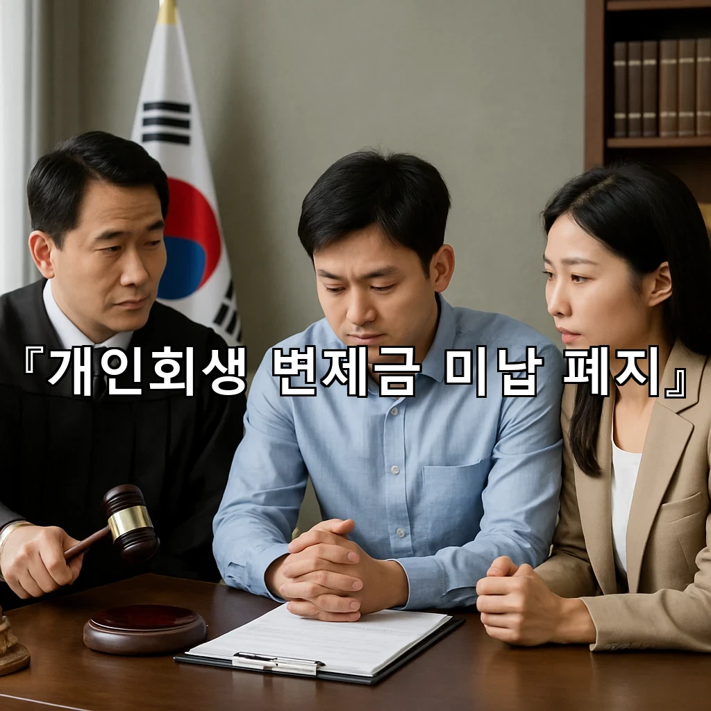 개인회생변제금미납폐지 결정 뒤 살펴볼 서류와 일정의 흐름