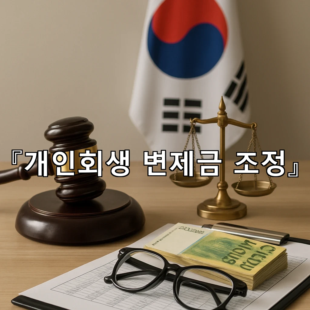 legal image 개인회생 변제금 조정 9831