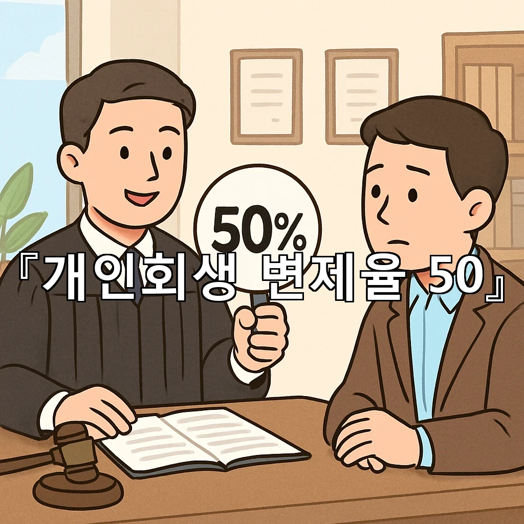 개인회생변제율50 처음 설계할 때 놓치기 쉬운 핵심 흐름 정리