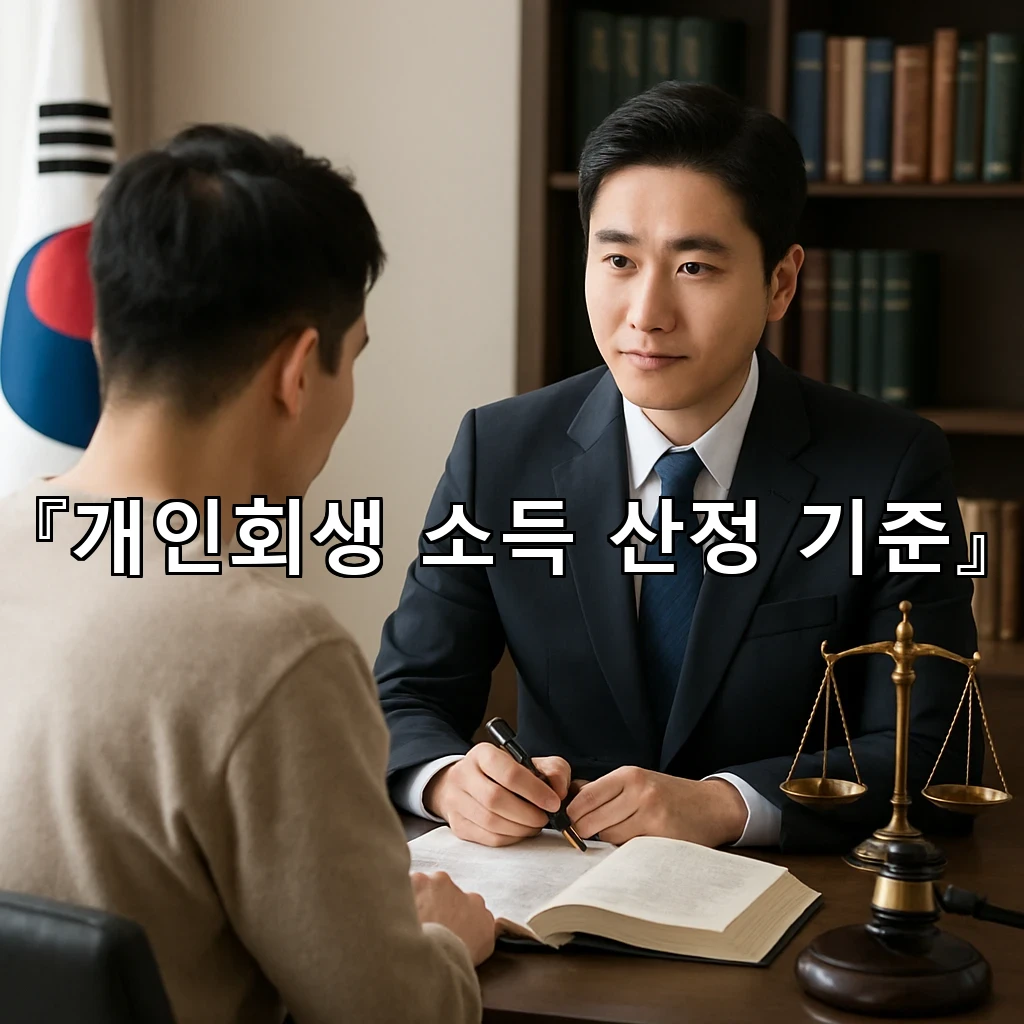 개인회생소득산정기준 급여명세서가 보여주는 판단의 핵심 정리